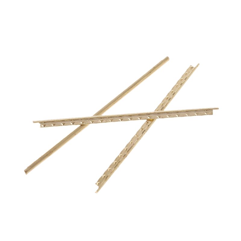19 pièces 2mm fil de frette de guitare métal laiton Cupronickel fil de frette de guitare Kit d'accessoires de guitare