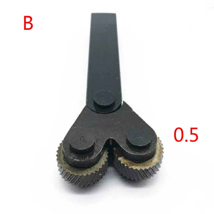dual wheel knurling 0.5mm Wheel Linear Pitch knurling in lathe knurling tool knurl for lathe lathe gears