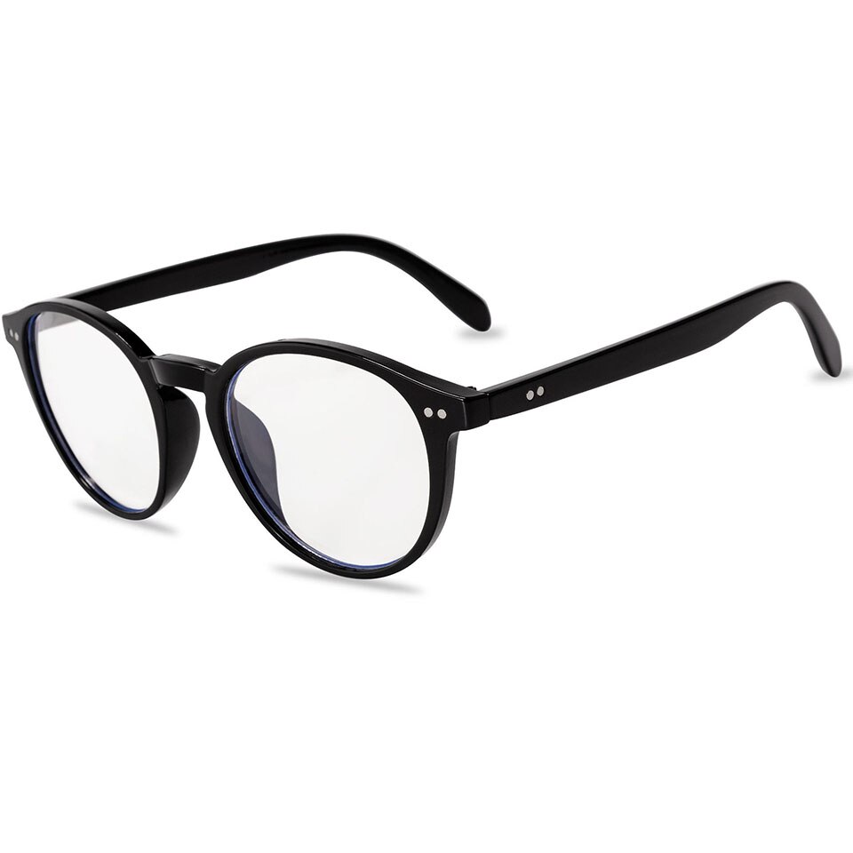 Vrouwen Bril Frame Mode Computer Brillen Frame Anti-Blauw Licht Transparant Clear Roze Plastic Frame: 1