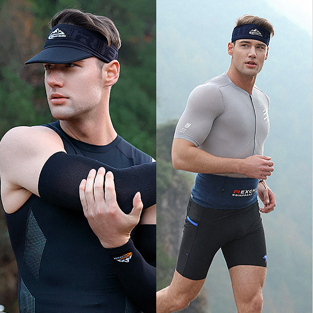 Sport Hoofdband Fietsen Hoofddeksels Mannen Vrouwen Elastische No Slip Band Basketbal Gym Fitness Tennisbescherming Hoed Unisex