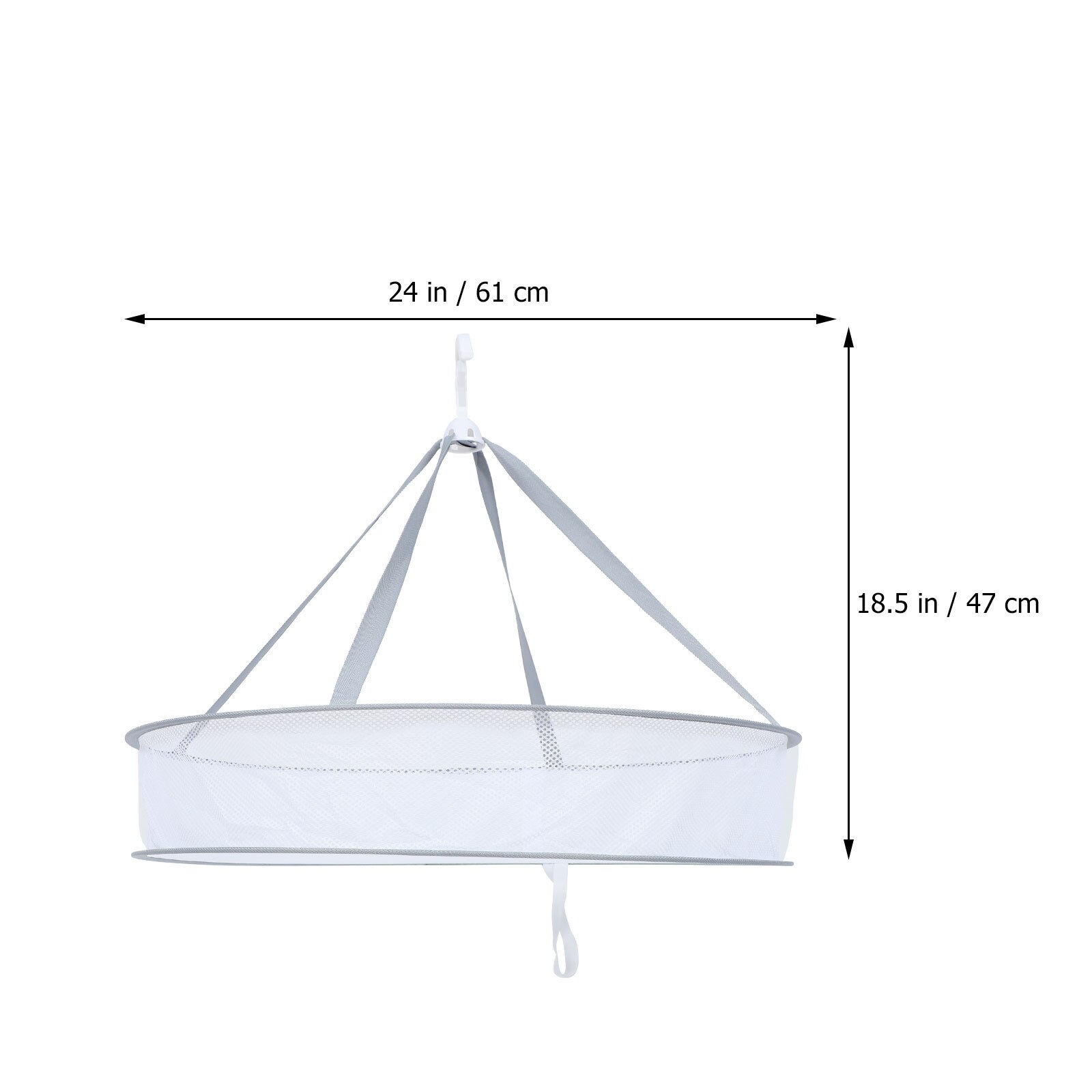 Clothes Mesh Hanging Dryer Laundry Drying Tool Clothing Drying Hanger Basket