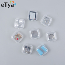 eTya 10pcs Portable Women&#39;s Mini Jewelry Box Organizer Case Travel Accessories Multifunction Jewelry Packaging Box