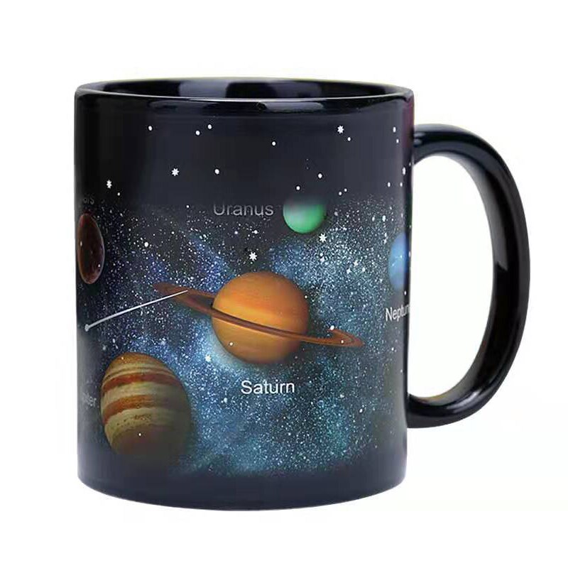 Solar System Magic Coffee Mug Color Changing Mugs Ceramics Travel Tea Milk Cups Best Christmas Mug For Friends