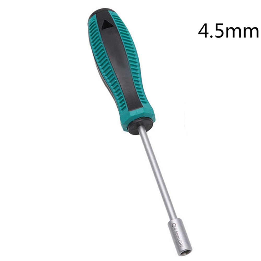 Destornillador de llave de tubo de Metal, herramienta de mano de 3mm-8mm, tuerca hexagonal, destornillador,: 4.5mm