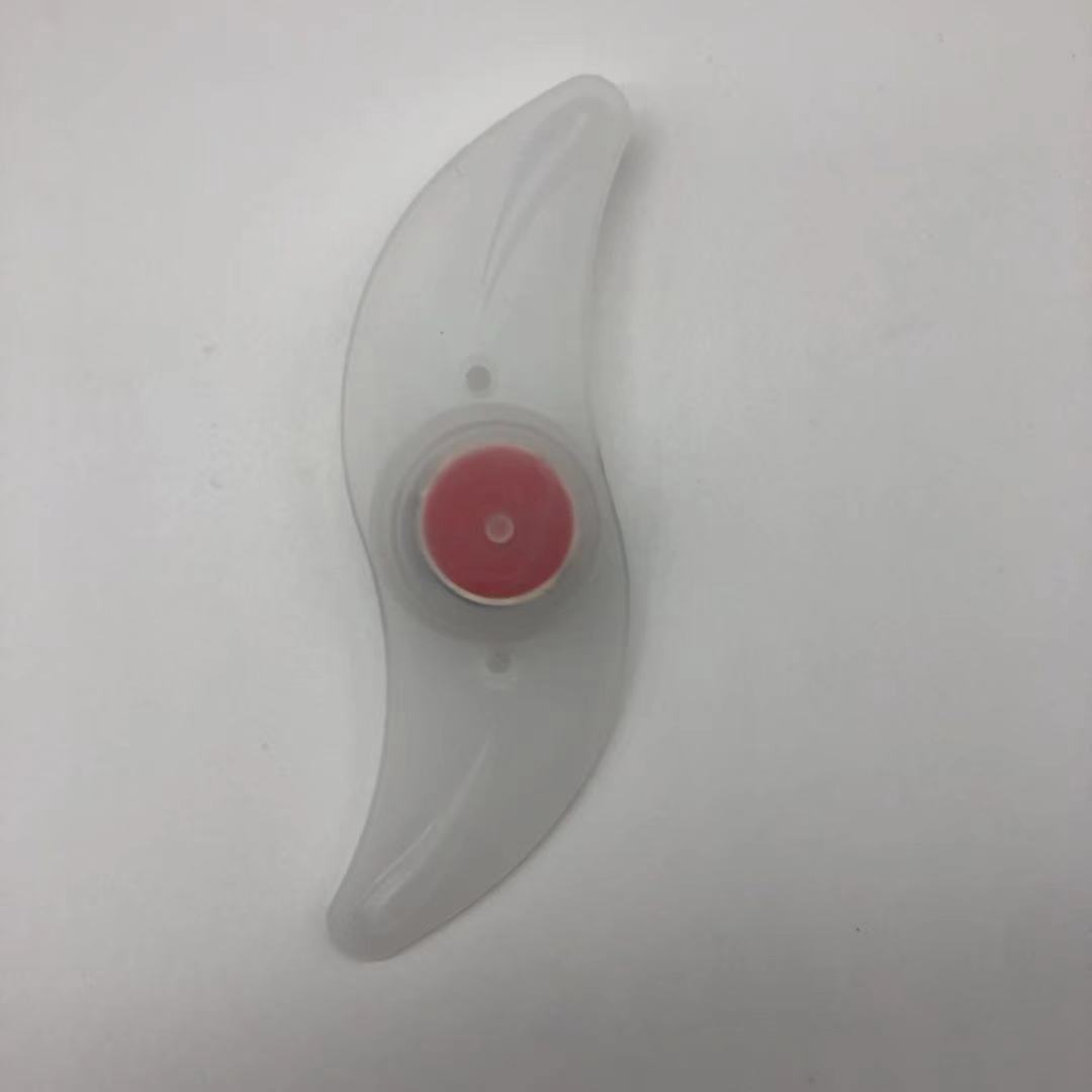 3 modes d'éclairage LED néon roue de vélo rayons lumière étanche couleur vélo voyant d'avertissement de sécurité lampe de cyclisme accessoires de vélo: Rouge