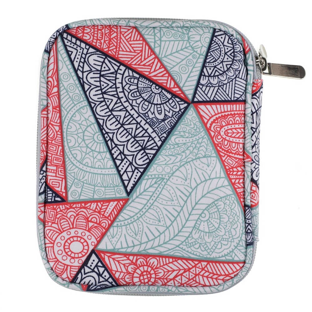 Ganci vuoti per uncinetto Borsa portaoggetti Borsa per organizer Custodia per kit per maglieria per aghi per uncinetto Forbici Righello Borsa per kit da cucito