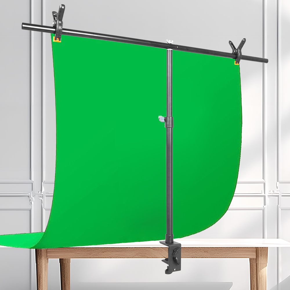 Fotografie Hintergrundständer - T-förmiges Stativ - 56x103cm - Vinyl - drinnen Studio: Königsblau