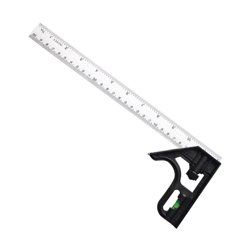 Multifunctionele Hoek Heerser Gradenboog Combinatie Vierkante Rvs Heerser Hout Meet Ruler Profiel Markering Tool