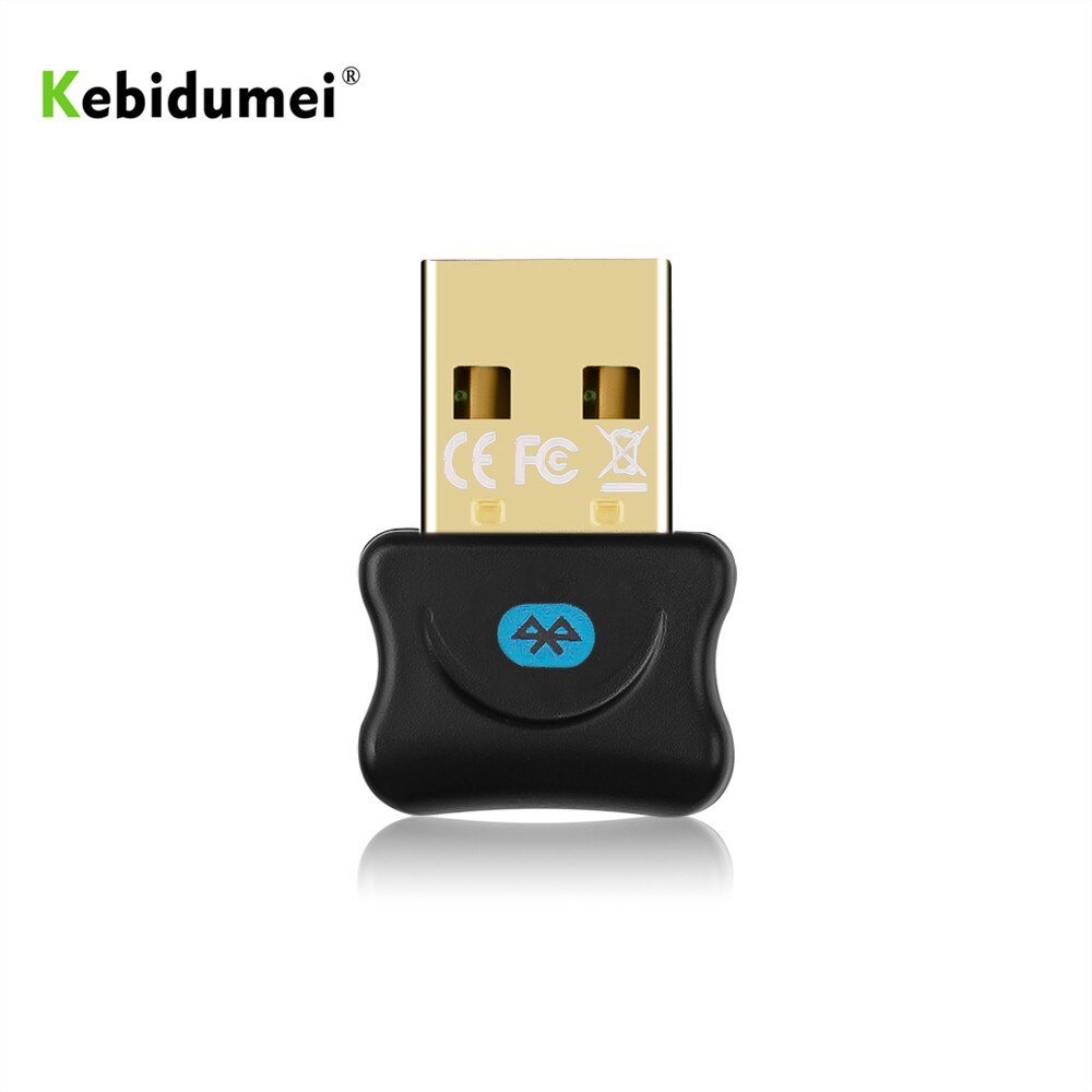 Kebidumei Mini adattatore Wireless bluetooth 5.0 trasmettitore ricevitore adattatore Bluetooth Dongle USB per PC Laptop Computer Mouse