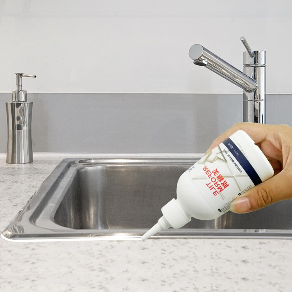 Tile Gap Refill Agent Moldproof Tile Reform Coating Mold Repair Glue Waterproof bright white tile gap filling agent Sealer#40