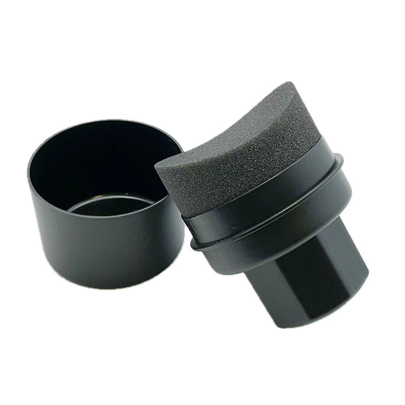 Autowiel Polijsten Waxen Gebogen Band Sponsborstel Met Cover Band Schoon Contour Dressing Applicator Pads voor Auto-accessoires: WHITE