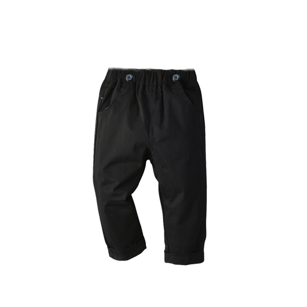 Blue Baby Clothes Childrens Suits 2Pcs/Set Kids Baby Boys Suit Solid Shirt+ Pants Set For Boys For Formal Party 1-6 Age