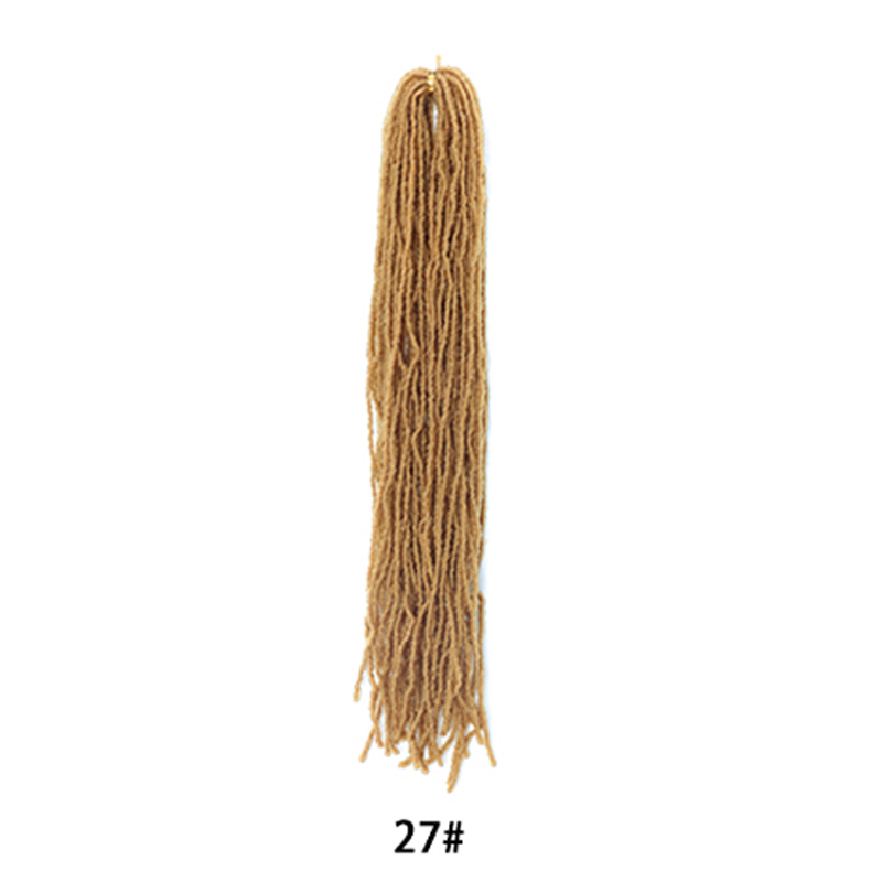 18 Inch Sister Locks Hair Extensions Pure omber color Dreadlocks Synthetic Hair for Women Crochet Hair: 27
