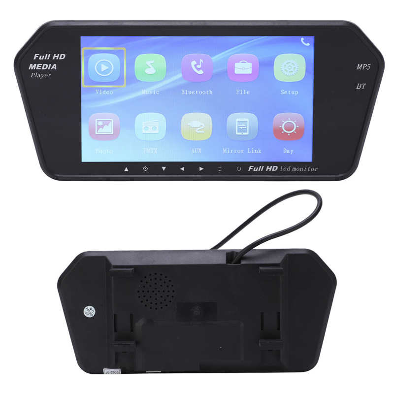 Reversing Monitor 7in Backup Camera Monitor with Remote Control for SUVs for Trucks for Cars