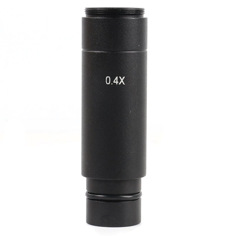 0.4X 0.5X 1X C-Mount Microscope Camera Adapter Lens 23.2mm 30mm 30.5mm Electronic Eyepiece Adapter For For Microscope CCD Camera: 04X