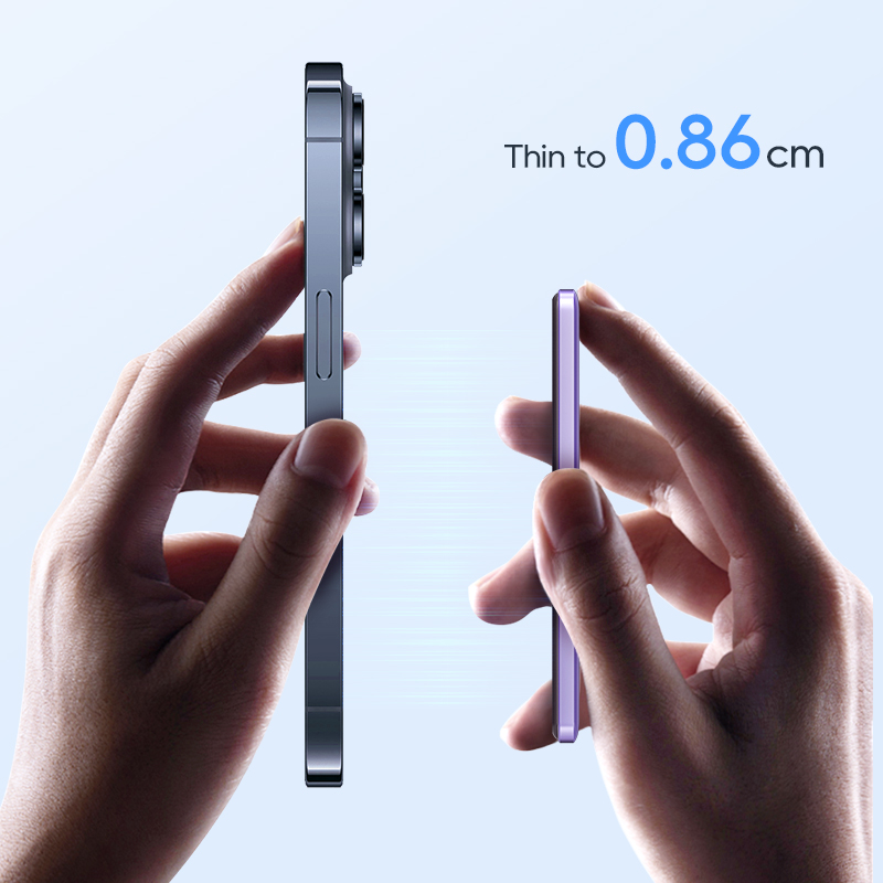 KUULAA Magsafe Power Bank 5000 mAh 20 W Draadloze Telefoon Oplader Externe Batterij Snel Opladen Voor iPhone16 15 14 Serie PowerBank