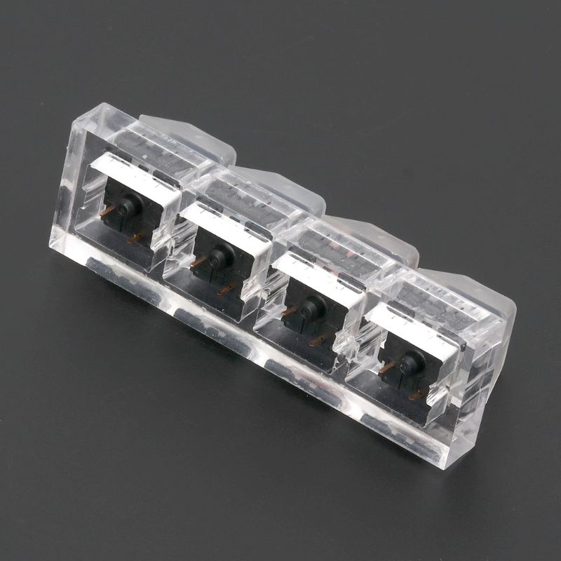 1PC Gateron MX Switch Acrylic Mechanical Keyboards Switch 4 Translucent Clear Sampler Tester Kit Toys Stress Relief