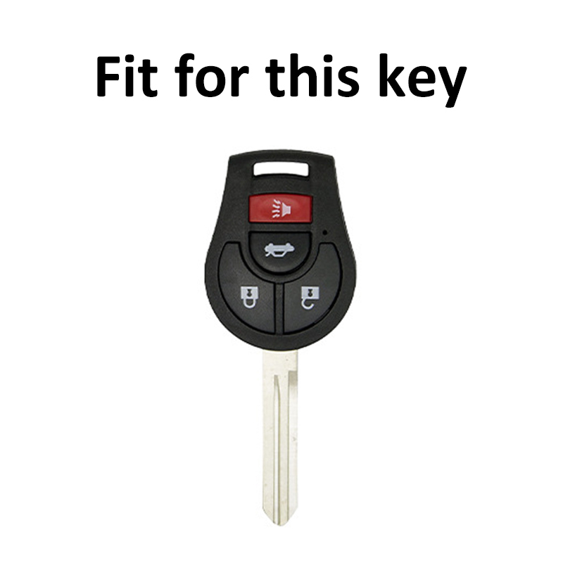 Para Nissan Tiida Terrano Cube Pathfinder Rogue Maxima Altima Sentra Juke Micra Qashqai marzo de TPU funda para llave de coche