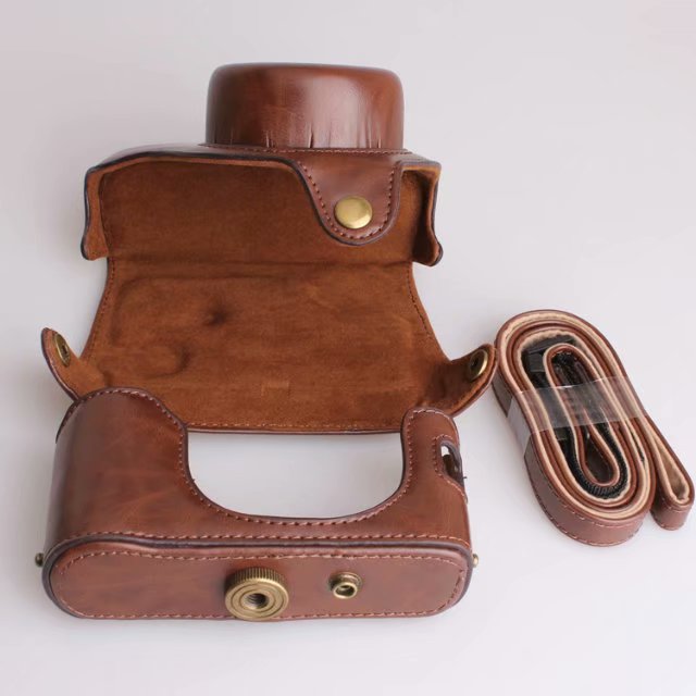 neue Leder Kamera schwer Startseite fallen Tasche Schutz Schulter Gurt für Fujifilm Fuji X100 X100S X100T