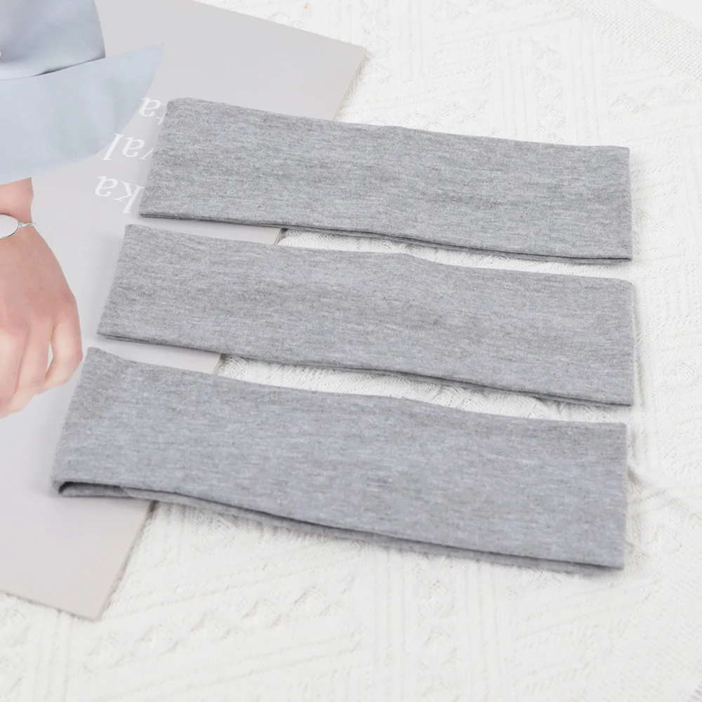 Diademas deportivas de para mujer, bandas elásticas para el cabello para correr, Fitness, Yoga, accesorios para el cabello de maquillaje elásticos, 3 uds.: Lavanda