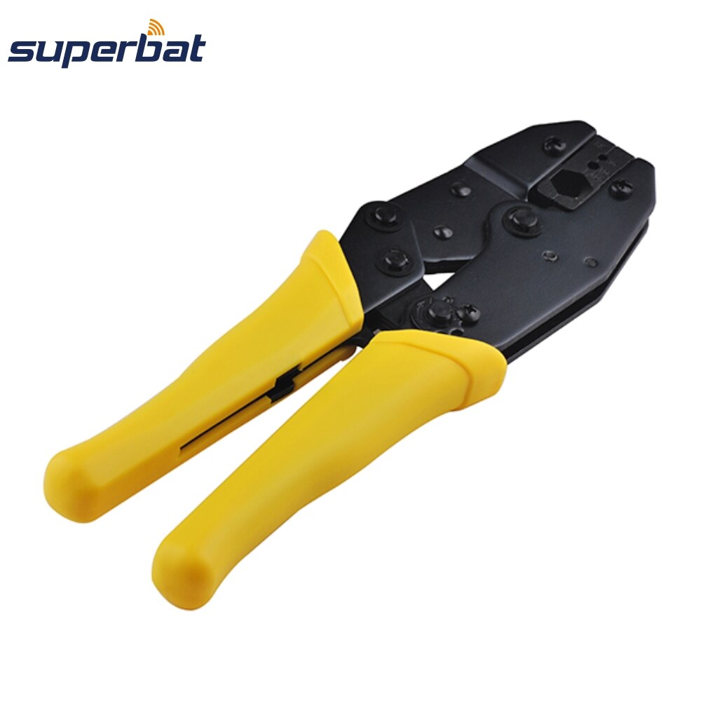 Superbat – outil de sertissage pour câble Coaxial, couleur jaune, RG8 RG11 RG213 LMR400 RG316 RG174 SMA N MCX - 336K