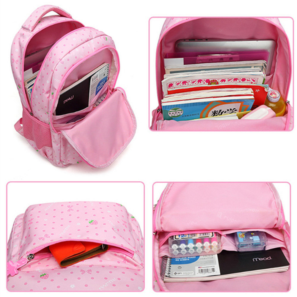 Junior High School Backpacks For Girls Primary Kids Bags two Size Large Capacity School Bags For Children Girls