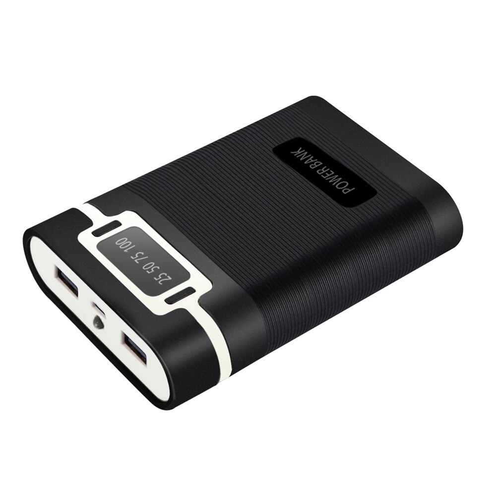 5v 18650 batterie-diy-powerbank mit 4 ladeplätzen, ladegehäuse, 10000 mah und usb-ausgang, tragbare powerbanks