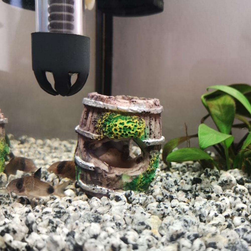 Emours Hars Haaienornament – 13x6x7 Cm – Voor Zoetwateraquarium – Realistisch En Niet-giftig – Ook Voor Decoratie En Fotografie