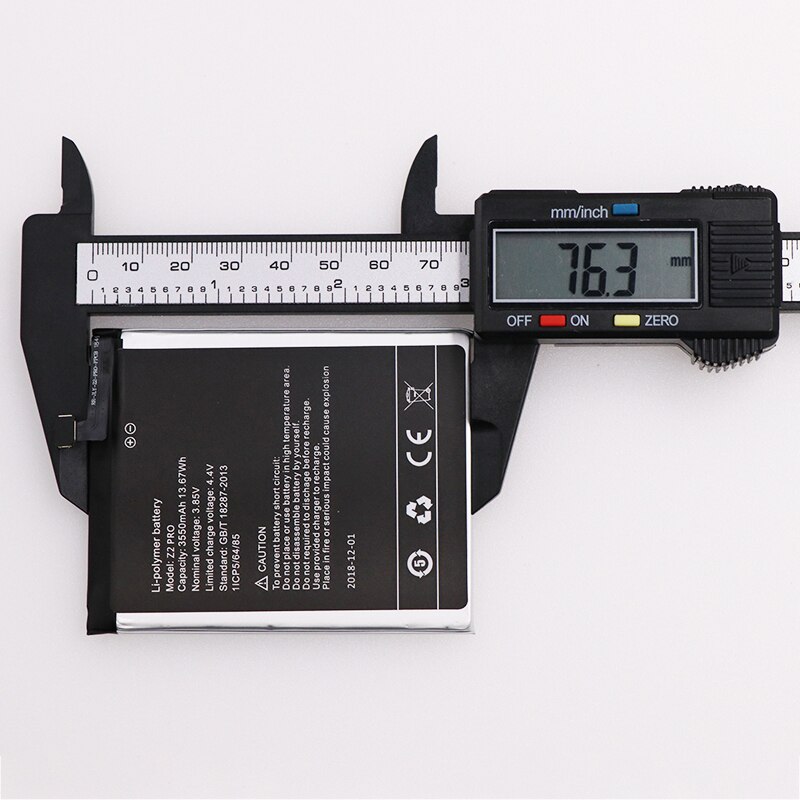 JRZ For UMI Umidigi Z2 Pro Phone Battery For UMI Umidigi Z2 Pro 3550mAh Hight Capacity 3.85V Replacement Batteries+Tools