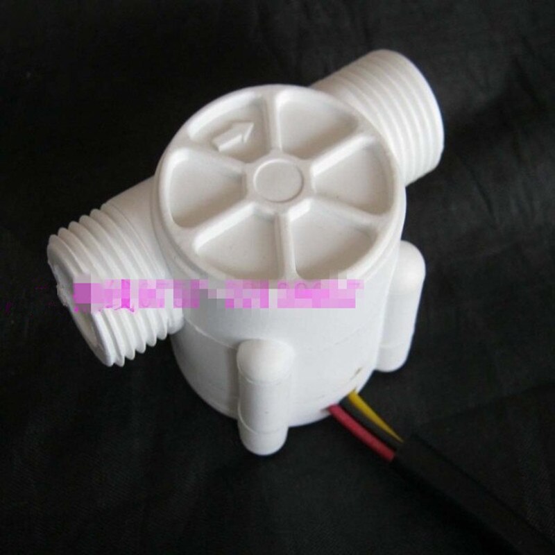 Water Flow Meter Sensor Counter Indicator Flowmeter fuel pool float switch Hall for water heaters G1/2 1-30L/min DN15