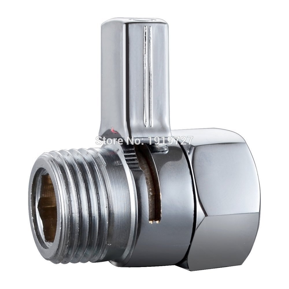 Vidric Water-Saver Flow Control and Shut OFF Valve Made Of Solid Brass For Hand Shower