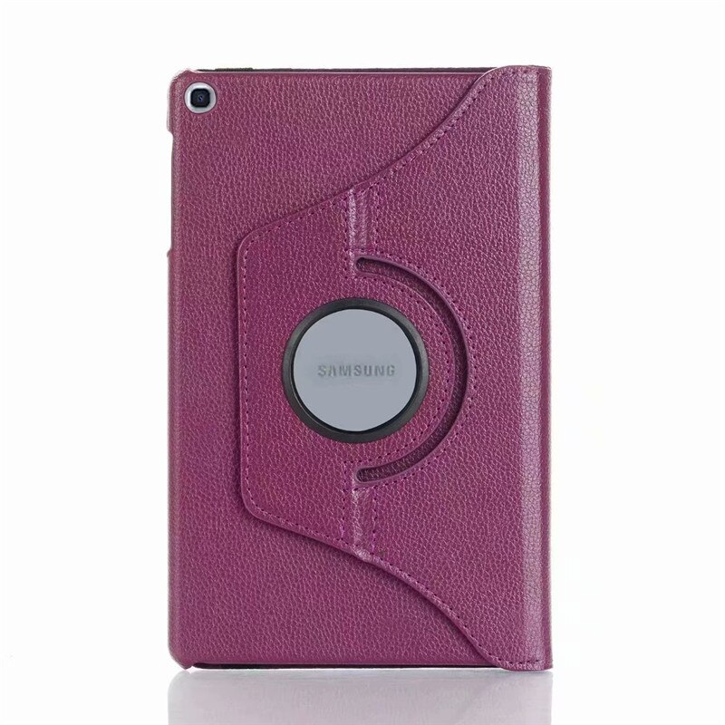 Pu Leather Case for Samsung Galaxy Tab A SM-T510 SM-T515 T510 T515 Tablet cover Stand Case for Tab A 10.1'' Funda Case: 02 Purple