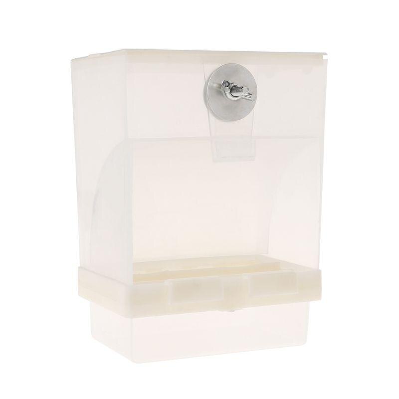1 Pc Automatic Birds Feeder Poultry Feeding Tool Fodder Food Container Splashproof Storage For Pigeon Parrot Chicken: Default Title