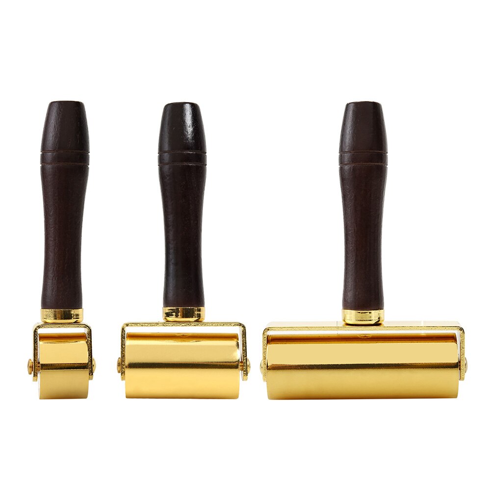 DIY Handmade Leather Glue Edges Laminating Wheel Leather Craft Roller DIY Handmade Crease Tool Leathercraft Staming