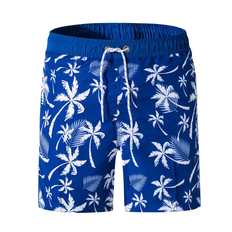 Plavky-Bermudas de secado rápido para hombre, pantalones cortos de playa para Surf, bañadores de natación, pantalones cortos de tabla de malla: Azul / XXXL