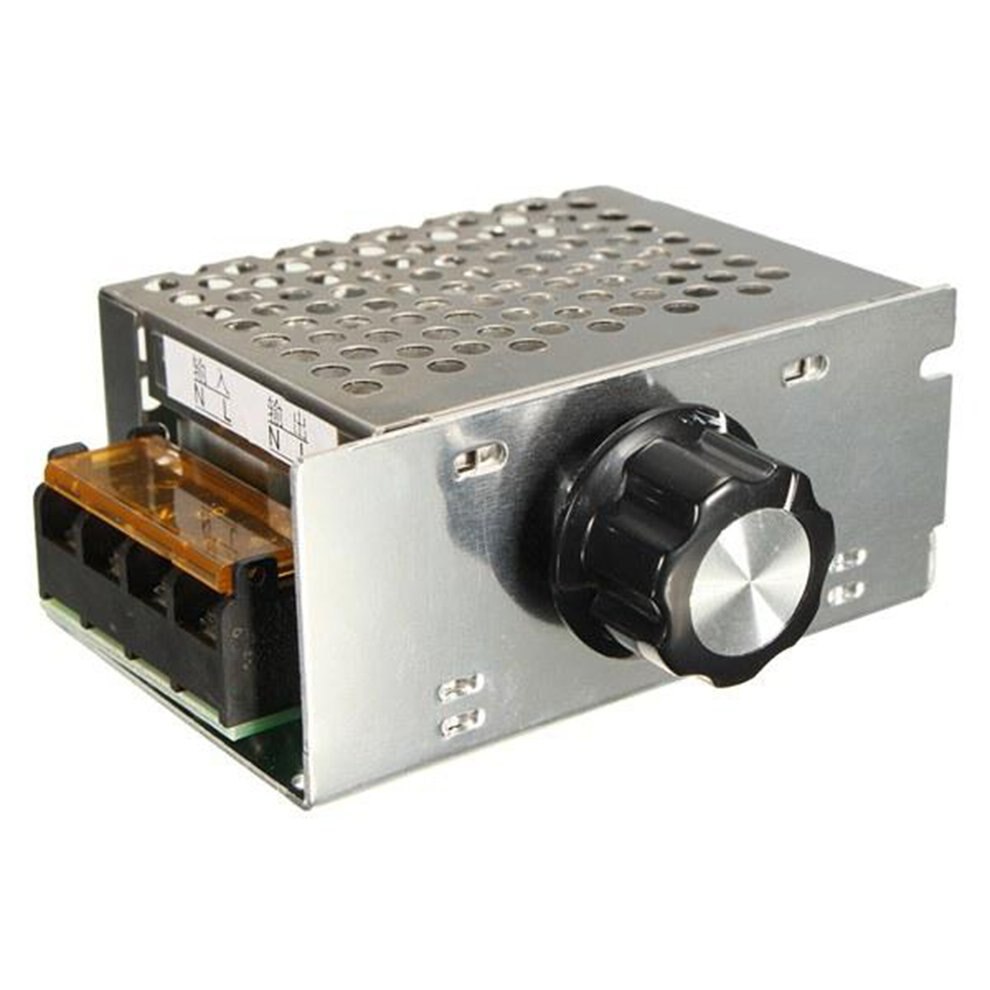 Ac 220v 4000w scr spänningsregulator dimmer elektronisk motorvarvtalsregulator