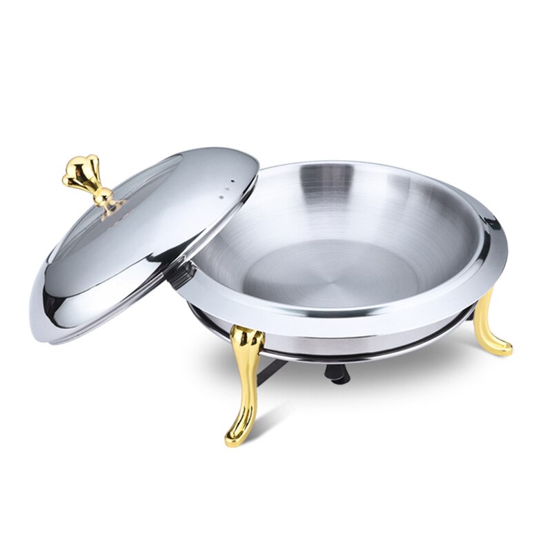 stainless steel alcohol stove household /commercial Removable small chafing dish solid fuel boilersmall dry pot MJ710