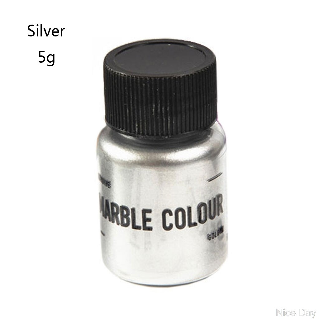 15G Epoxyhars Kleurstof Glitter Marmer Metallic Pigment Hars Sieraden Maken Gxma: S
