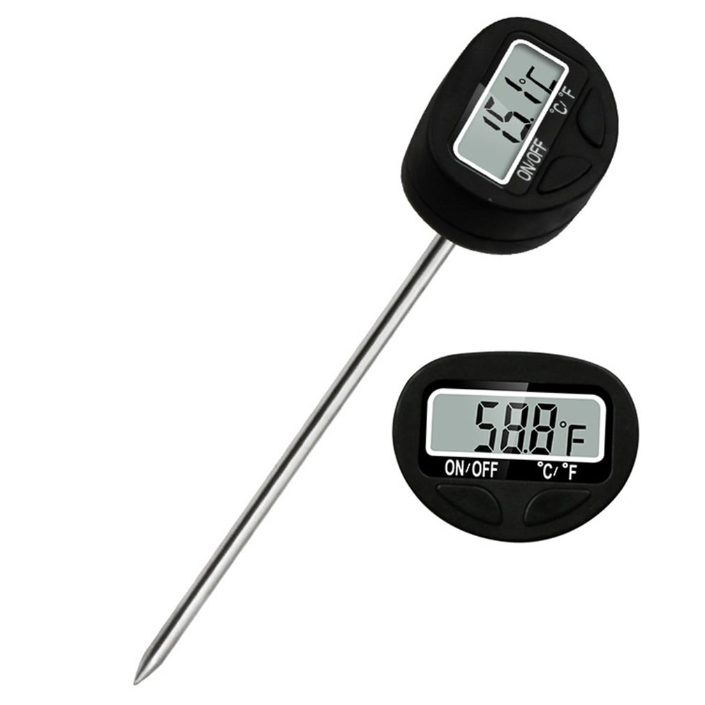 Lebensmittel Thermometer Küche Lebensmittel Kochen Thermometer Digitalen sofortig Lesen Fleisch Thermometer für Grill Backen Milch Pulver Wasser