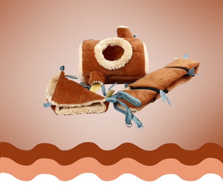 Túnel largo hamaca para hámster para animales pequeños, túnel de juguete para ratas, hamaca para mascotas pequeñas: 3 pcs