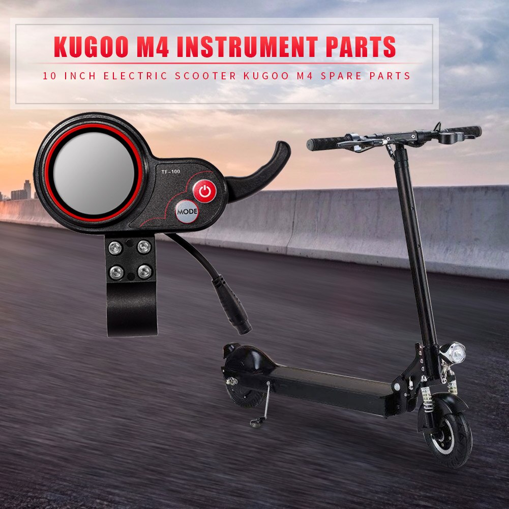 10 inch Electric Scooter Instrument Display E-scooter Dashboard Electric Lightweight Element Decoration for Kugoo M4