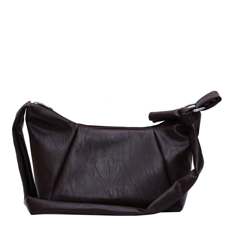 JIEROTYX Casual Taschen Frauen Persönlichkeit Weiche Leder Damen Einzel Schulter Messenger Taschen Schwarz Bolsa Feminina Mädchen