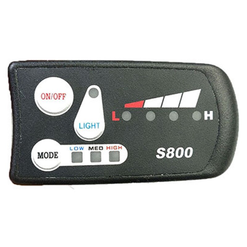 Elektrische Fiets Led S800 Display 36V 48V Elektrische Fiets Ligent Bedieningspaneel Display Elektrische Fiets Deel