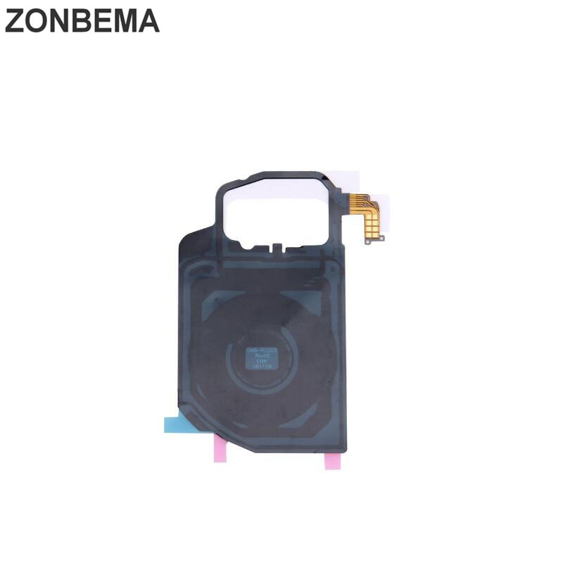 ZONBEMA Orijinal Samsung Galaxy S7 Kenar G930 G935 G930F G935F NFC Kablosuz Şarj Panel Bobin Sticker Flex Kablo