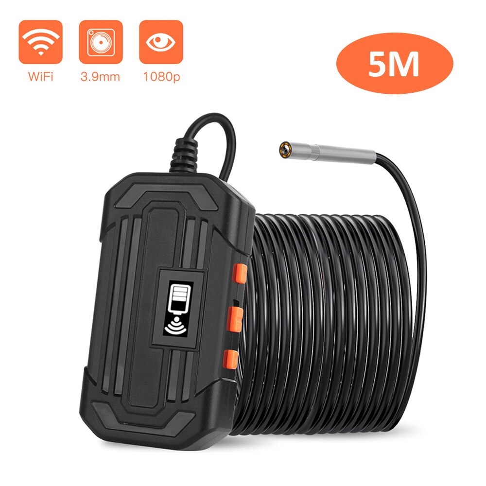 Industrie Endoskop Endoskop Inspektion Kamera Drahtlos Treue Verbunden Gebaut-in 6 stücke Dimmbare Einstellbare Helligkeit IP67: 5 Meter