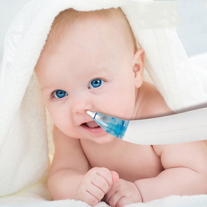 Aanpassing Baby Neuszuiger Elektrische Neus Cleaner Veilig Hygiënische Neusgat Voor Pasgeboren Baby Peuter Kind Kid