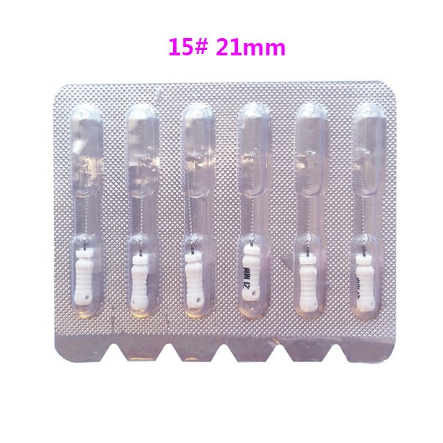 5pack Dental c-pilot pliki 25mm 6-10 # stal nierdzewna C + pliki 21mm pliki endodontyczne C 6 sztuka/paczka pliki endodontyczne: 5pack Size15 21mm