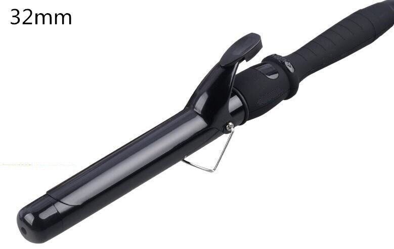 Professioneller elektrischer Lockenwickler wanken, Temperatureinstellung, Lockenstab, 22–38 mm LCD-Bildschirm: Blau