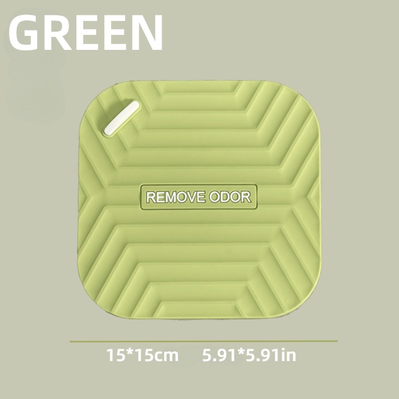 Siliconen Anti Geur Afvoerputje Deodorant Pad Wc Pad Badkamer Anti Geur Riool Deodorant Cover Water Stopper Badkamer Producten: green