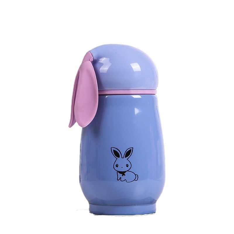 Stainless Steel Thermos Premium Travel Rabbit Coffee Cups BPA Free Thermos Mug for Tea Cute Kids Water Bottle Garrafa Termica